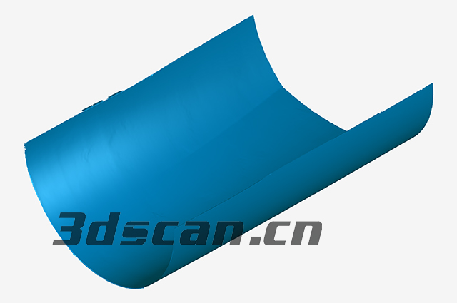 Data drawing of wind blade mould