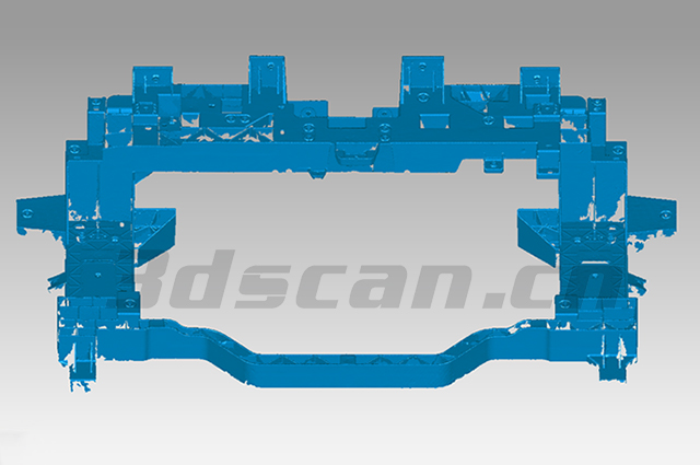Vehicle Front End Assembly STL Data Diagram